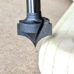1/4 Radius Rounding Round over Bit For CNC Routers 1/8 Shank by IDC Woodcraft